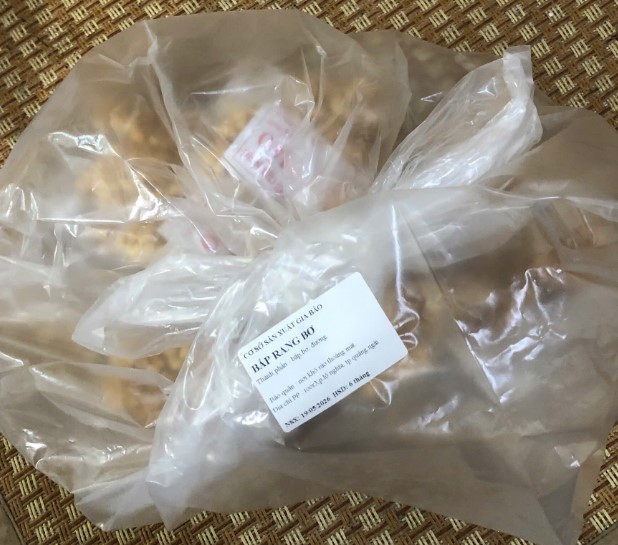 Bắp rang bơ Gia Bảo 600g